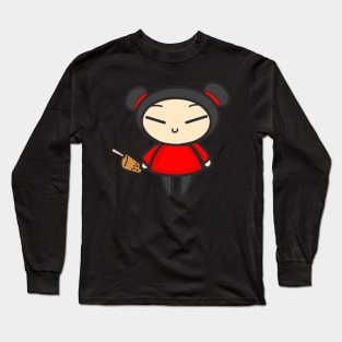 Boba Pucca Long Sleeve T-Shirt